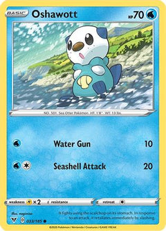 Oshawott (033/185) [Sword & Shield: Vivid Voltage]-1