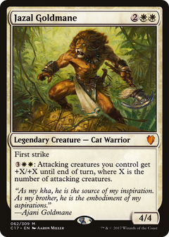 Jazal Goldmane [Commander 2017]-1