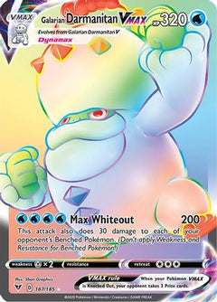 Galarian Darmanitan VMAX (187/185) [Sword & Shield: Vivid Voltage]-1