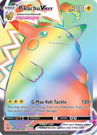 Pikachu VMAX (188/185) [Sword & Shield: Vivid Voltage]-1