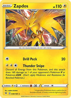 Zapdos (048/185) [Sword & Shield: Vivid Voltage]-1