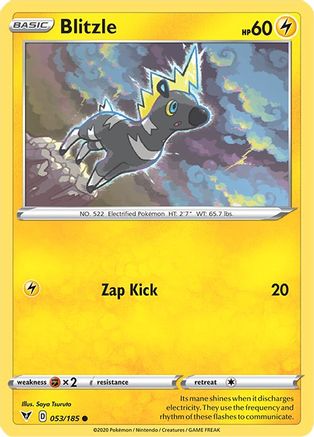 Blitzle (053/185) [Sword & Shield: Vivid Voltage]-1