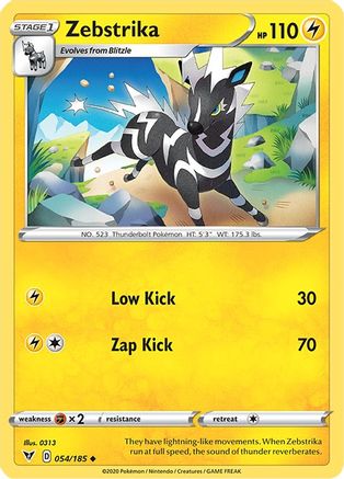 Zebstrika (054/185) [Sword & Shield: Vivid Voltage]-1