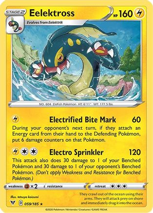 Eelektross (059/185) [Sword & Shield: Vivid Voltage]-1