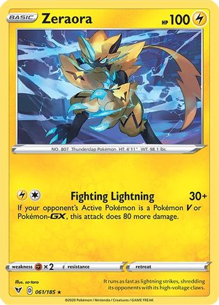 Zeraora (061/185) [Sword & Shield: Vivid Voltage]-1