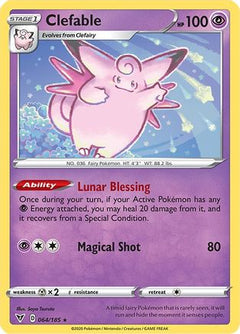 Clefable (064/185) [Sword & Shield: Vivid Voltage]-1