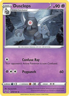 Dusclops (070/185) [Sword & Shield: Vivid Voltage]-1