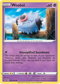 Woobat (073/185) [Sword & Shield: Vivid Voltage]-1