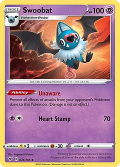 Swoobat (074/185) [Sword & Shield: Vivid Voltage]-1
