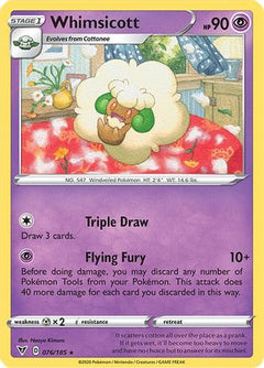 Whimsicott (076/185) [Sword & Shield: Vivid Voltage]-1