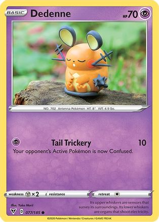 Dedenne (077/185) [Sword & Shield: Vivid Voltage]-1