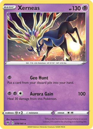 Xerneas (078/185) [Sword & Shield: Vivid Voltage]-1