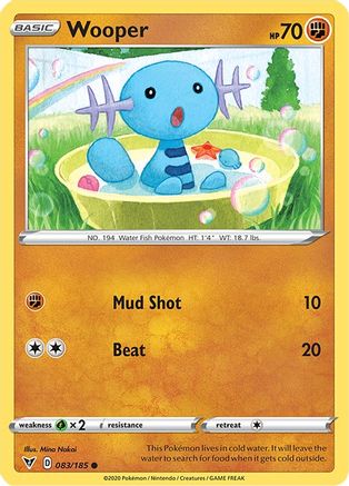 Wooper (083/185) [Sword & Shield: Vivid Voltage]-1