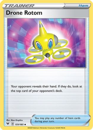 Drone Rotom (151/185) [Sword & Shield: Vivid Voltage]-1