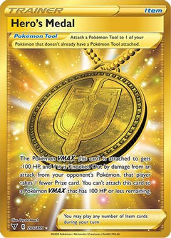 Hero's Medal (201/185) [Sword & Shield: Vivid Voltage]-1