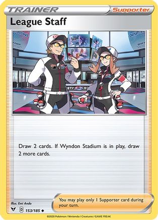 League Staff (153/185) [Sword & Shield: Vivid Voltage]-1