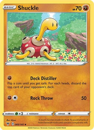 Shuckle (085/185) [Sword & Shield: Vivid Voltage]-1