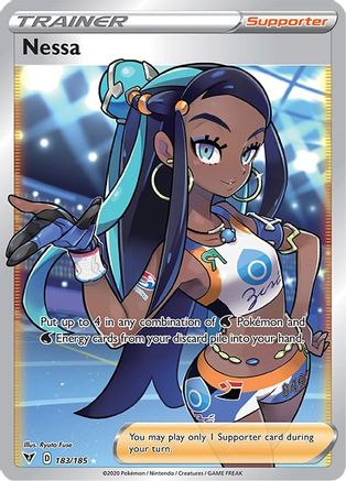 Nessa (183/185) [Sword & Shield: Vivid Voltage]-1