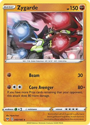 Zygarde (093/185) [Sword & Shield: Vivid Voltage]-1