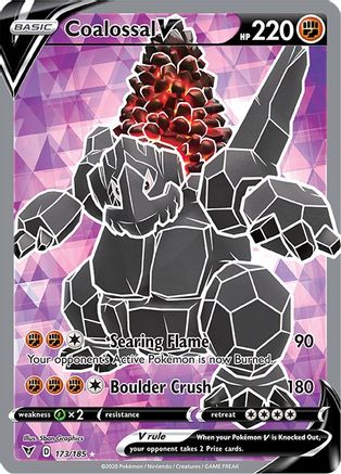 Coalossal V (173/185) [Sword & Shield: Vivid Voltage]-1