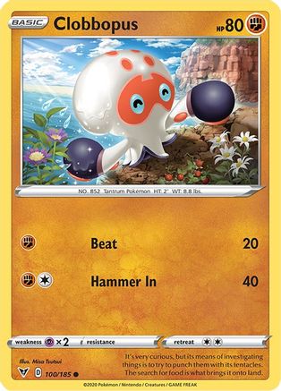 Clobbopus (100/185) [Sword & Shield: Vivid Voltage]-1