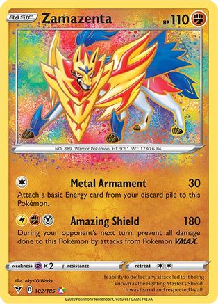 Zamazenta (102/185) [Sword & Shield: Vivid Voltage]-1