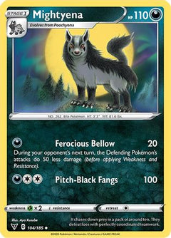 Mightyena (104/185) [Sword & Shield: Vivid Voltage]-1