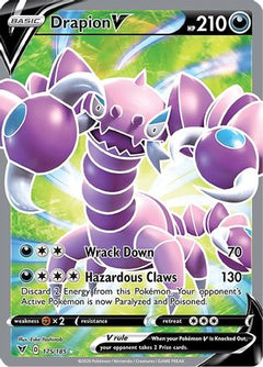 Drapion V (175/185) [Sword & Shield: Vivid Voltage]-1