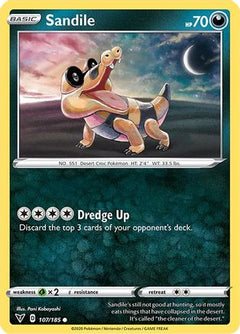Sandile (107/185) [Sword & Shield: Vivid Voltage]-1