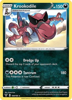 Krookodile (109/185) [Sword & Shield: Vivid Voltage]-1