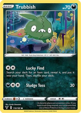 Trubbish (110/185) [Sword & Shield: Vivid Voltage]-1
