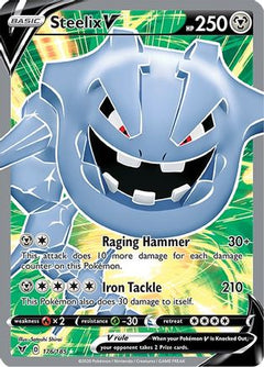Steelix V (176/185) [Sword & Shield: Vivid Voltage]-1