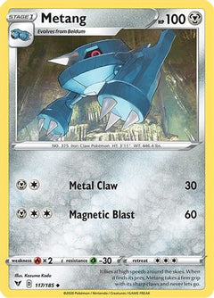 Metang (117/185) [Sword & Shield: Vivid Voltage]-1