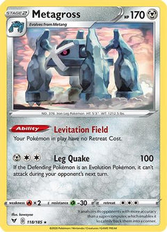 Metagross (118/185) [Sword & Shield: Vivid Voltage]-1