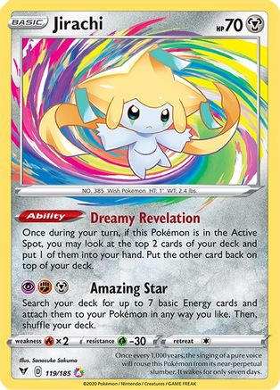 Jirachi (119/185) [Sword & Shield: Vivid Voltage]-1