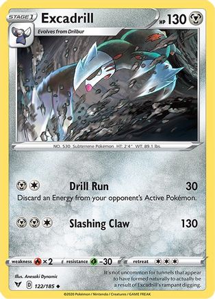 Excadrill (122/185) [Sword & Shield: Vivid Voltage]-1