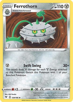 Ferrothorn (124/185) [Sword & Shield: Vivid Voltage]-1