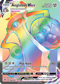 Aegislash VMAX (190/185) [Sword & Shield: Vivid Voltage]-1