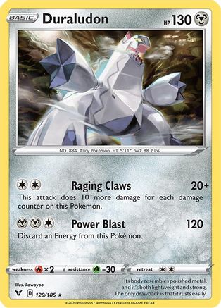 Duraludon (129/185) [Sword & Shield: Vivid Voltage]-1