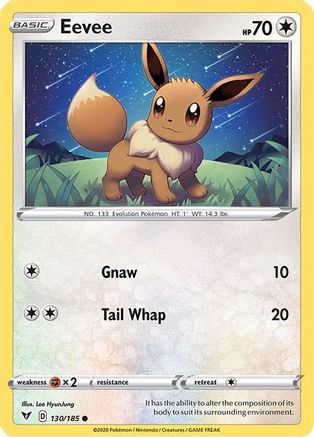 Eevee (130/185) [Sword & Shield: Vivid Voltage]-1
