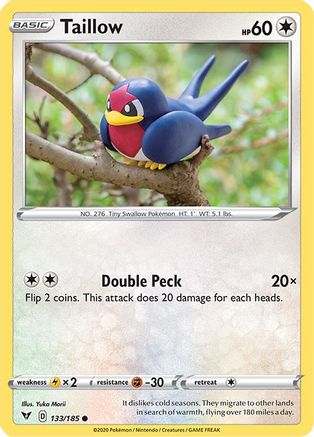 Taillow (133/185) [Sword & Shield: Vivid Voltage]-1