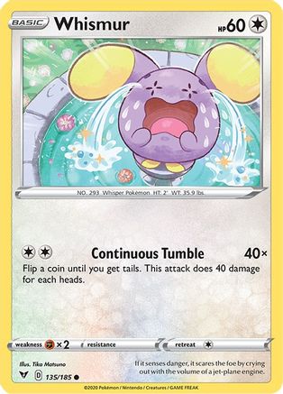 Whismur (135/185) [Sword & Shield: Vivid Voltage]-1