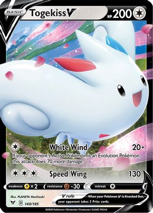 Togekiss V (140/185) [Sword & Shield: Vivid Voltage]-1
