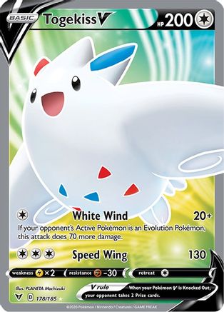 Togekiss V (178/185) [Sword & Shield: Vivid Voltage]-1