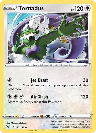 Tornadus (142/185) [Sword & Shield: Vivid Voltage]-1