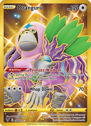 Oranguru (199/185) [Sword & Shield: Vivid Voltage]-1