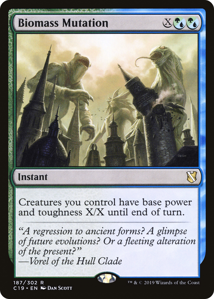 Biomass Mutation [Commander 2019]-1