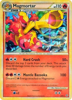 Magmortar (2/95) (Cracked Ice Holo) [HeartGold & SoulSilver: Unleashed]-1