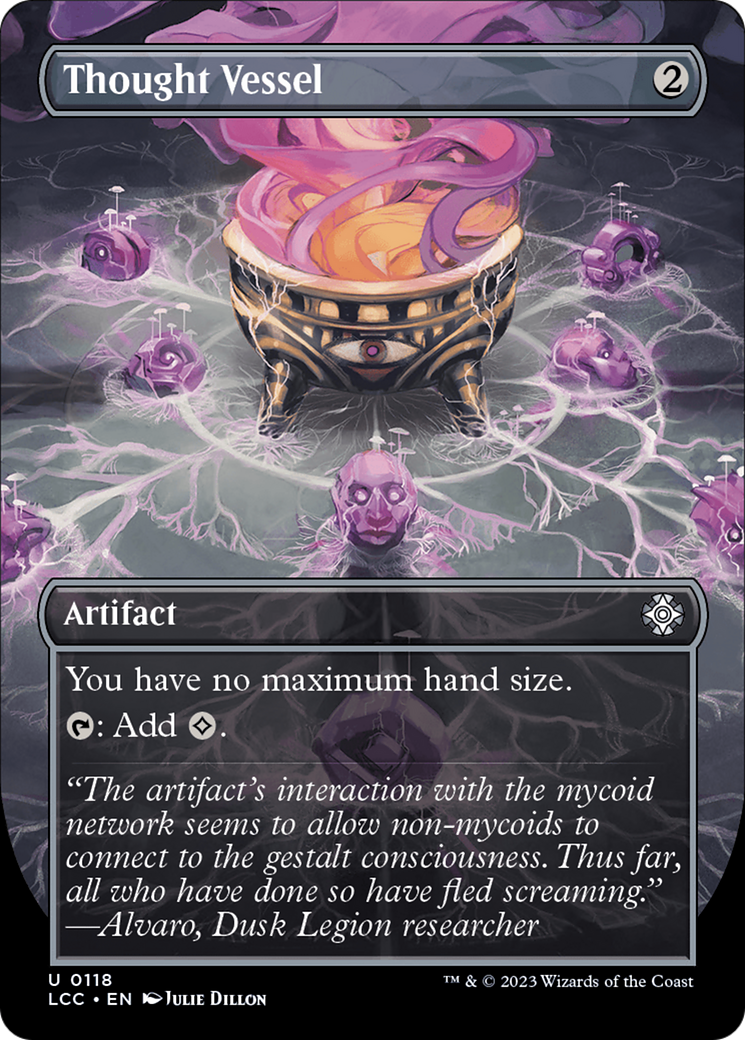 Thought Vessel (Borderless) [The Lost Caverns of Ixalan Commander]-1