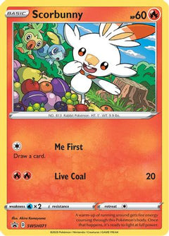 Scorbunny (SWSH071) [Sword & Shield: Black Star Promos]-1